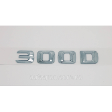 Емблема напис багажника Mercedes 300D