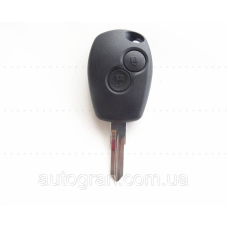Корпус ключа Renault 2 кнопки лезо vac102