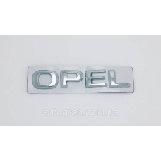 Емблема напис багажника Opel