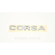 Емблема напис багажника Opel Corsa