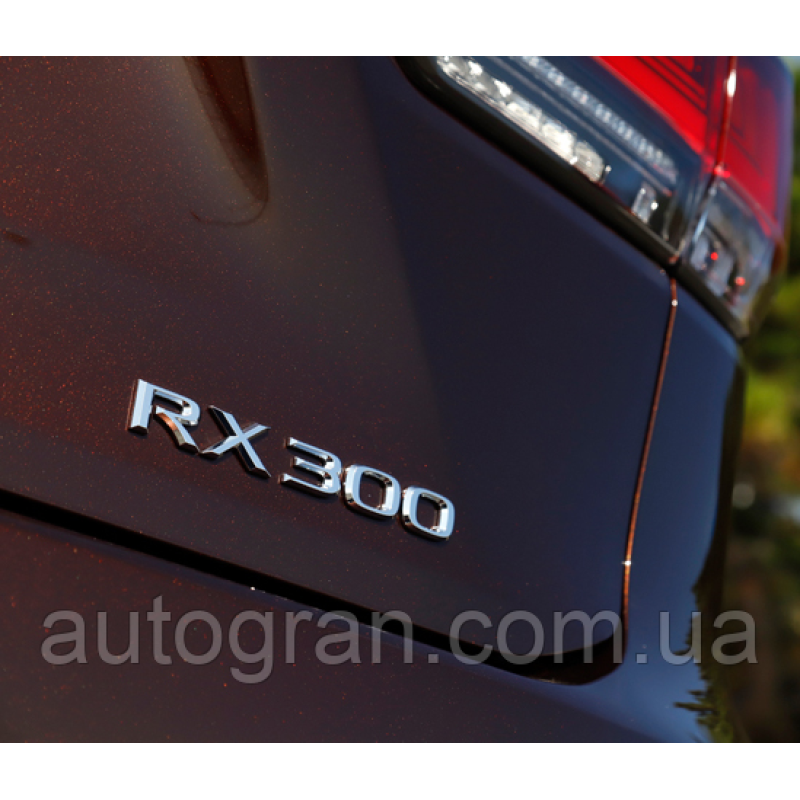 Емблема напис багажника Lexus RX300 Емблема напис багажника Lexus RX300