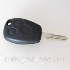 Корпус ключа Renault 3 кнопки лезо vac102
