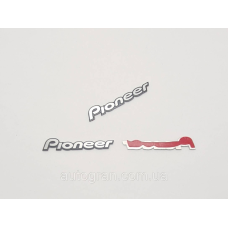 Емблема для декору акустики і салону Pioneer