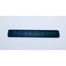 Емблема напис багажника Ford Ecoboost чорний