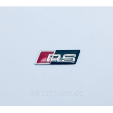 Емблема керма Audi RS чорна
