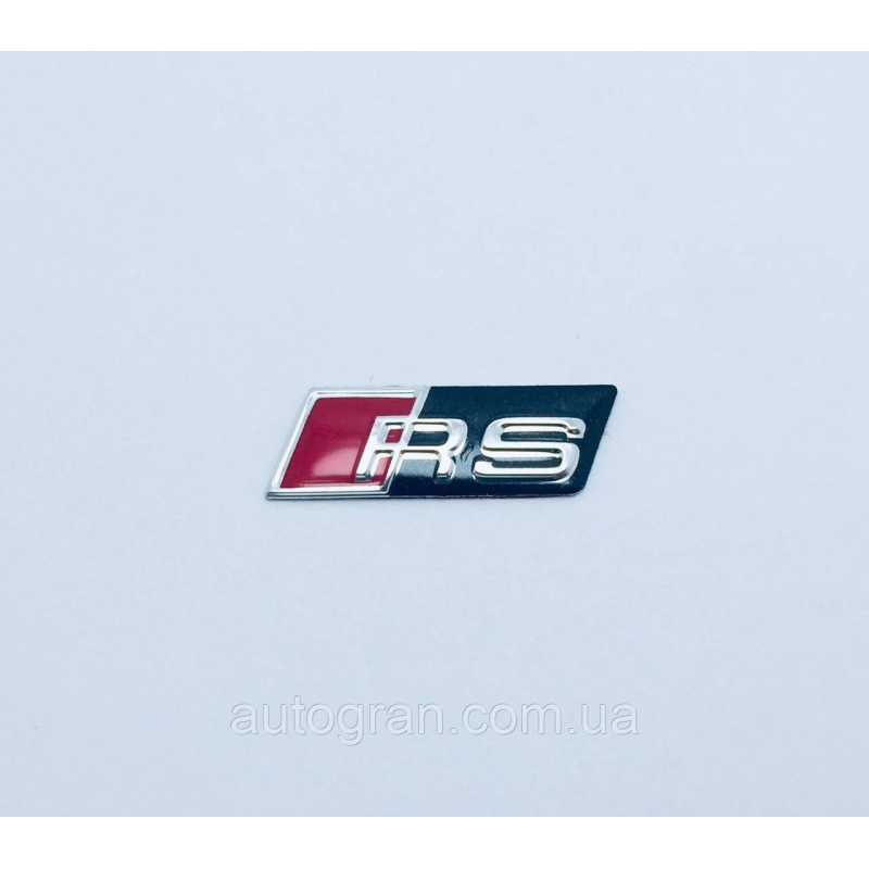 Емблема керма Audi RS чорна