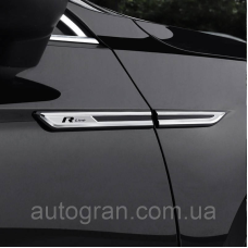 Емблеми на крила VW Volkswagen R-Line Rline Passat B8