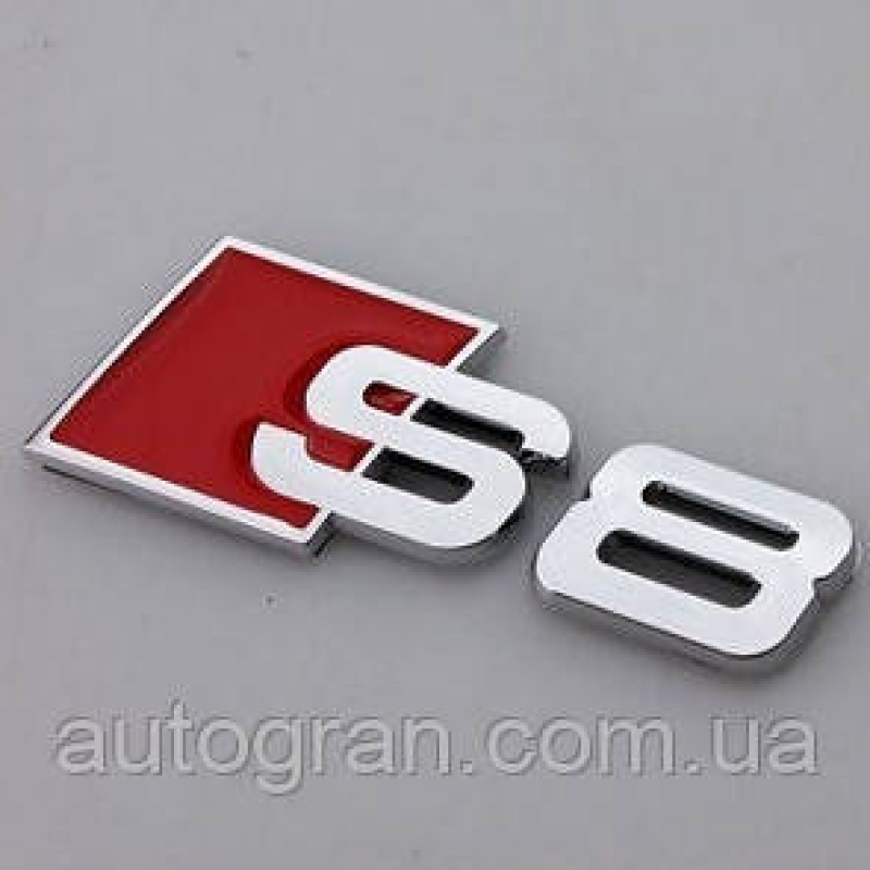 Емблема на кузов Audi S8 Емблема на кузов Audi S8