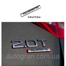 Емблема на кузов Audi Quattro