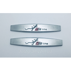 Емблеми на крила Audi S-Line Sline