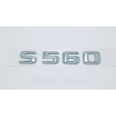 Емблема напис багажника Mercedes S560