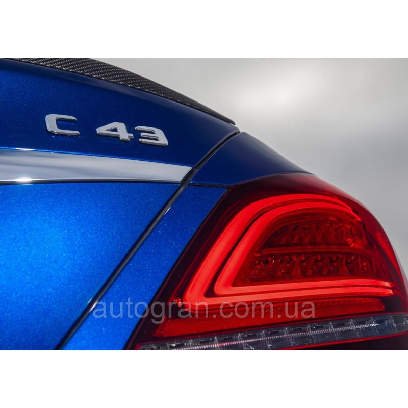 Емблема напис багажника Mercedes W205 C43