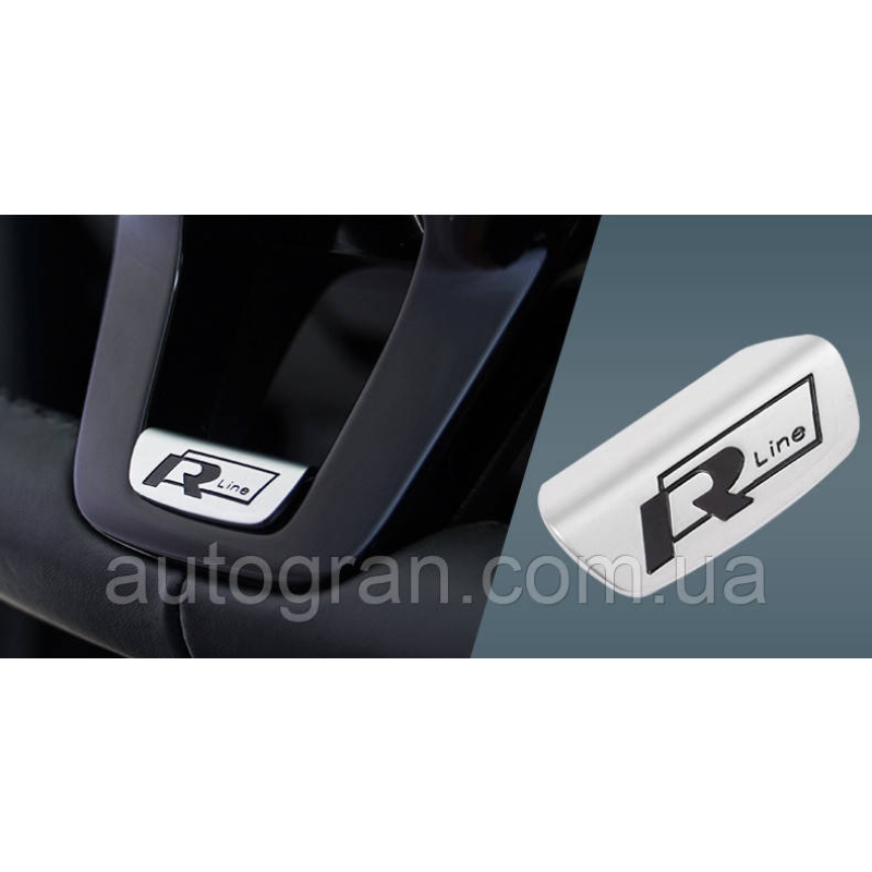 Емблема керма VW Volkswagen Golf Passat Touareg Rline
