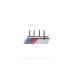 Емблема решітки радіатора BMW M-power хром тип1