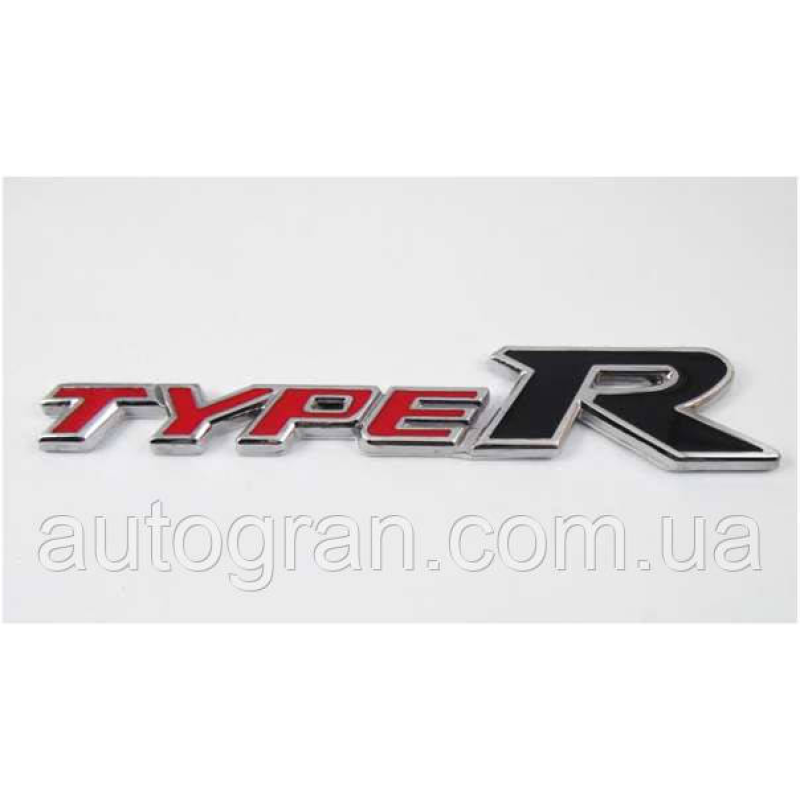 Емблема кузова Honda TypeR