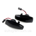 LED Покажчики повороту на крило Hyundai Tucson Kia Sportage 04-10 чёрные чорні