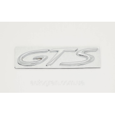 Емблема напис багажника Porsche GTS