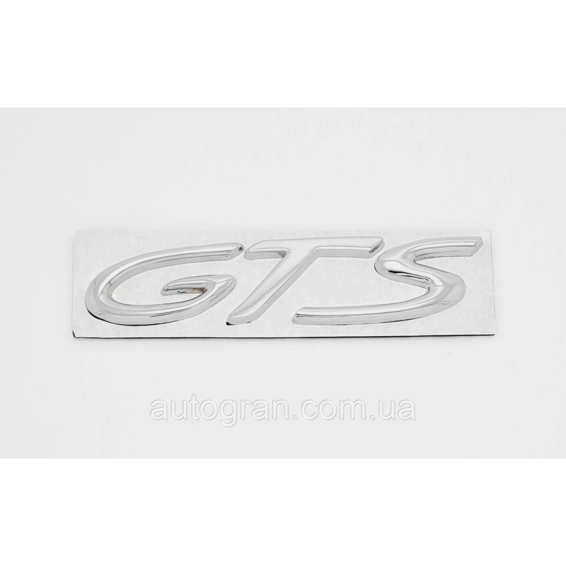 Емблема напис багажника Porsche GTS