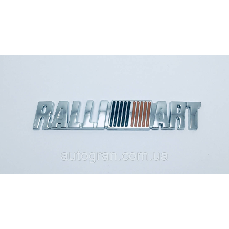 Емблема кузова Mitsubishi Ralliart
