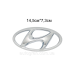 Емблема решітки радіатора Hyundai 14,5см*7,3см Емблема решітки радіатора Hyundai 14,5см*7,3см