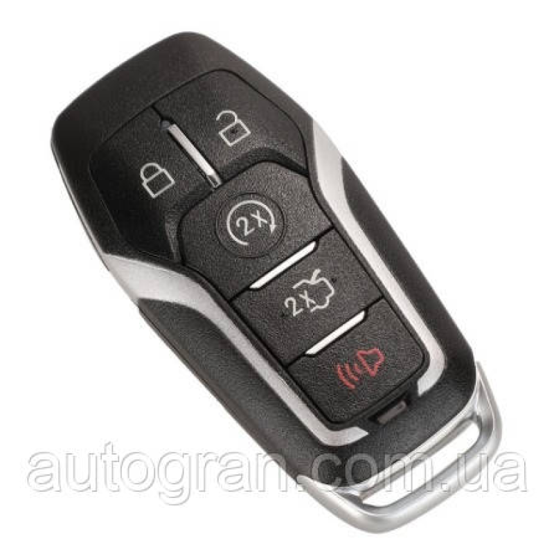 Корпус смарт ключа Ford Edge Explorer Fusion Mondeo Kuga 4+1 кнопки Корпус смарт ключа Ford Edge Explorer Fusion Mondeo Kuga 4+1 кнопки