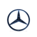 Емблема багажника зірка Mercedes W206 чорний глянець