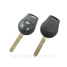 Корпус ключа Nissan Juke Qashqai X-trail 3 кнопки