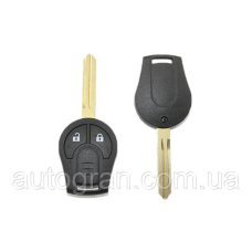 Корпус ключа Nissan Juke Qashqai X-trail 2 кнопки