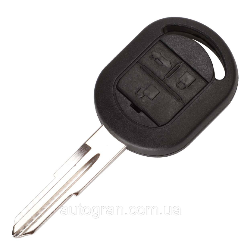 Корпус ключа Chevrolet Lacetti 3 кнопки Корпус ключа Chevrolet Lacetti 3 кнопки