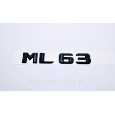 Эмблема надпись багажника Mercedes ML55 черная