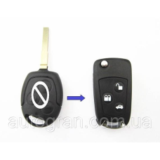 Корпус викидного ключа Ford Focus, Mondeo Fiesta з лезом HU101
