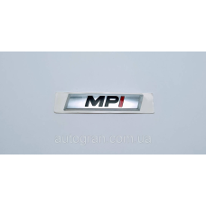 Емблема напис багажника Skoda MPI