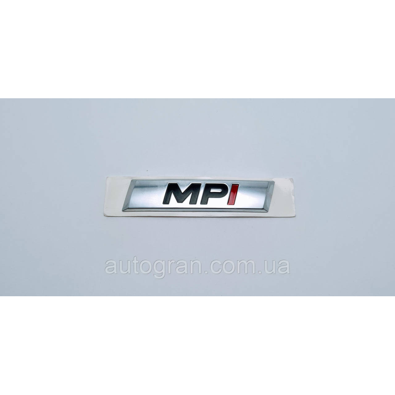 Емблема напис багажника Skoda MPI