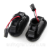 LED Покажчики повороту на крило Nissan Qashqai J10 Micra K12 Tiida E11 чёрные