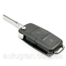 Корпус викидного ключа Volkswagen Skoda 2 кнопки