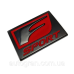 Емблема кузова Lexus Fsport чорно-червона 6,5см*4,5см