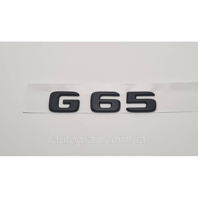 Емблема напис багажника Mercedes G65