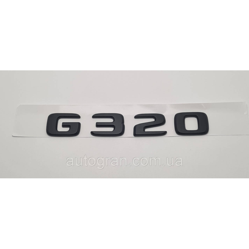 Емблема напис багажника Mercedes G320