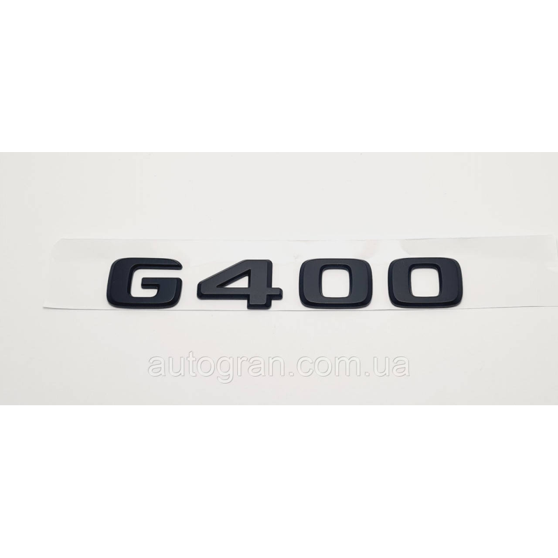 Емблема напис багажника Mercedes G400