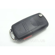 Корпус викидного ключа Volkswagen 2+1panic кнопки
