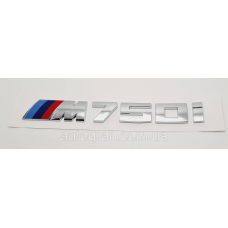 Емблема напис багажника BMW M750i