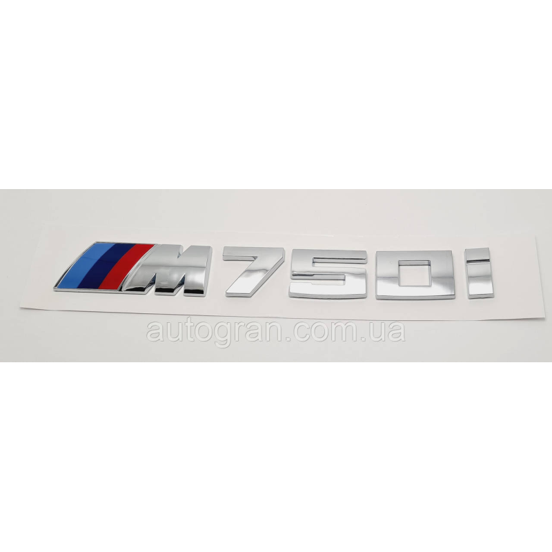 Емблема напис багажника BMW M750i