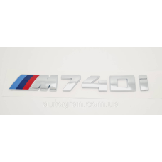 Емблема напис багажника BMW M740i