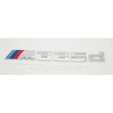Емблема напис багажника BMW M335d