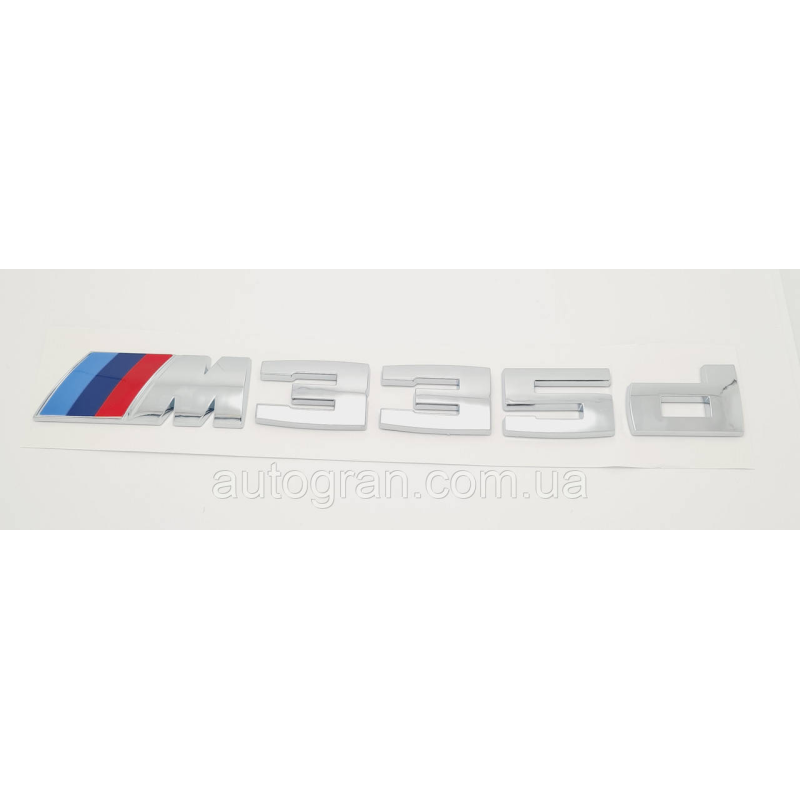 Емблема напис багажника BMW M335d