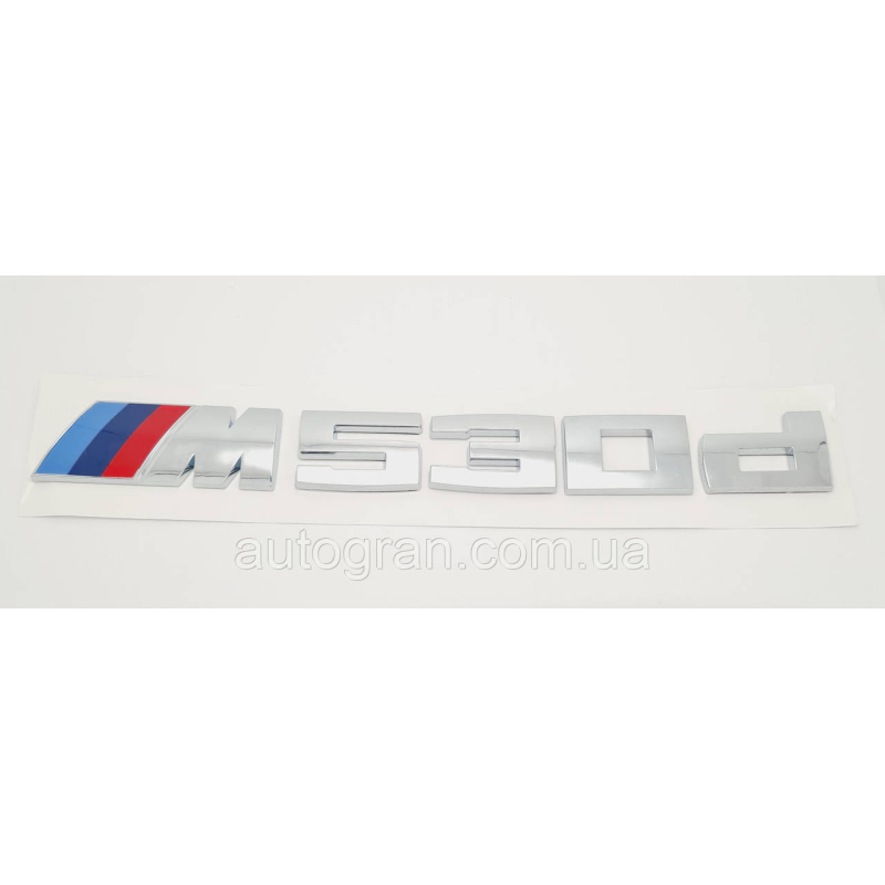 Емблема напис багажника BMW M530d