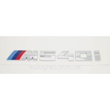 Емблема напис багажника BMW M540i