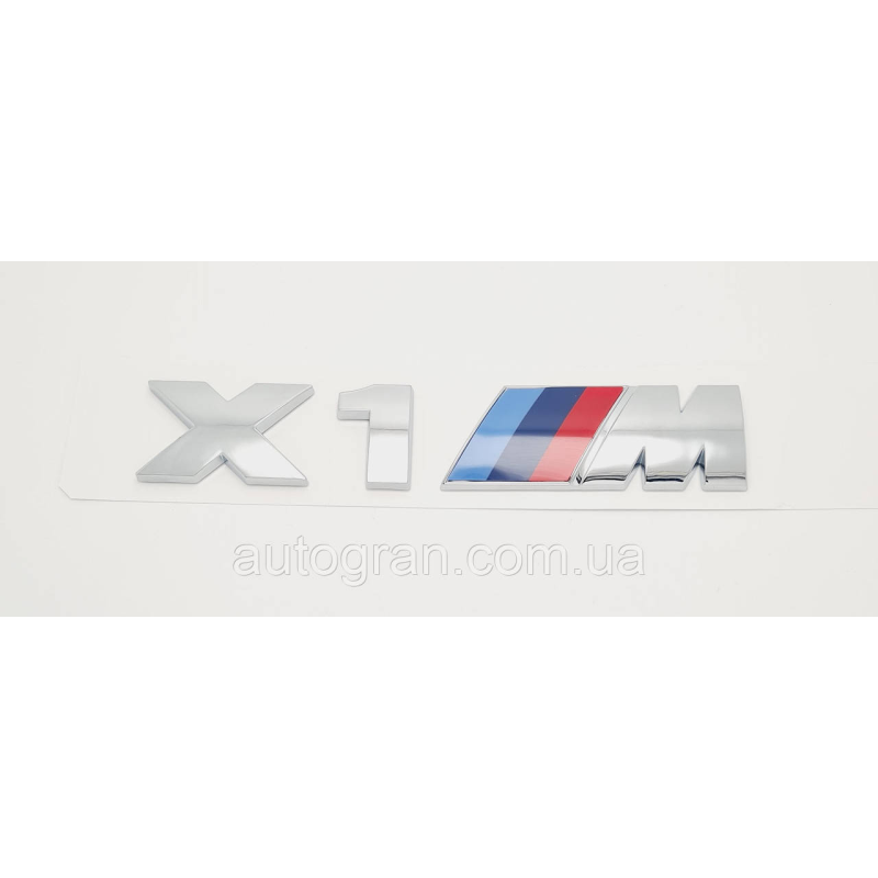 Емблема напис багажника BMW X1M