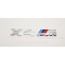 Емблема напис багажника BMW X4M