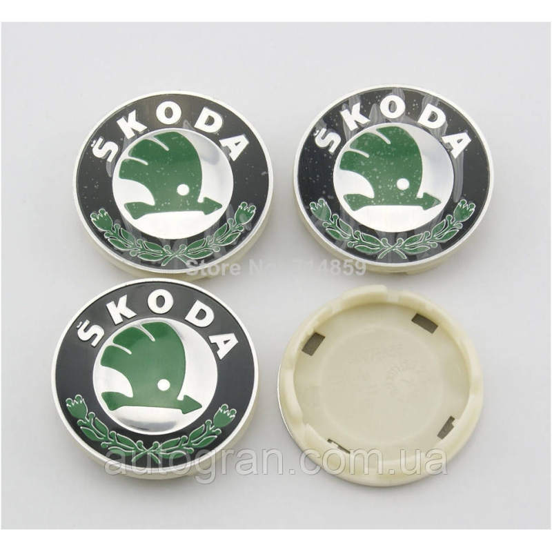 Заглушки ковпачки литих дисків Skoda Заглушки ковпачки литих дисків Skoda